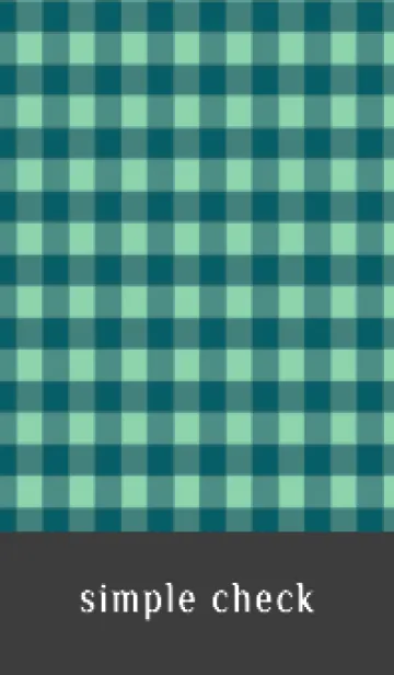 [LINE着せ替え] シンプル チェック 93の画像1