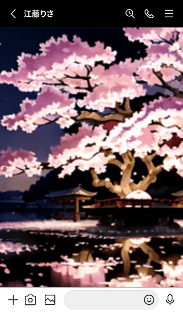 [LINE着せ替え] 桜花爛漫 #CWHM28。の画像2