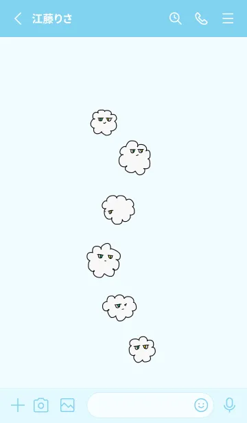 [LINE着せ替え] mokumo / Theme ver,の画像2