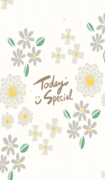 [LINE着せ替え] かわいいカラフルな花たち16の画像1