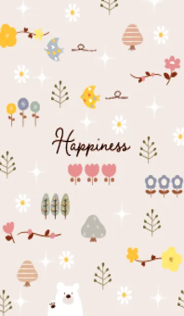 [LINE着せ替え] pinkbrown 煌めき07_1の画像1