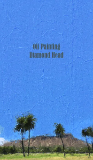 [LINE着せ替え] Oil Painting Diamond Head 23の画像1