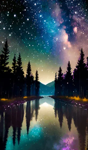 [LINE着せ替え] 穏やかな夜景の着せかえ/942の画像1