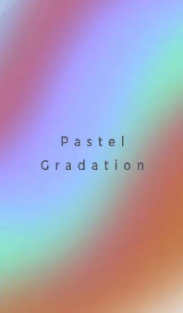 [LINE着せ替え] パステル グラデーション 22の画像1