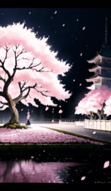 [LINE着せ替え] 桜花爛漫 #CWHM210。の画像1