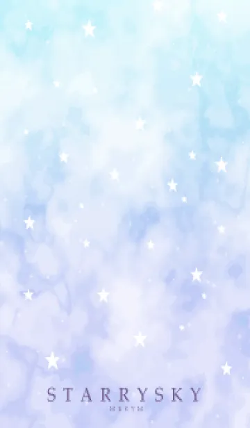 [LINE着せ替え] STARRY SKY -BLUE PURPLE- 21の画像1