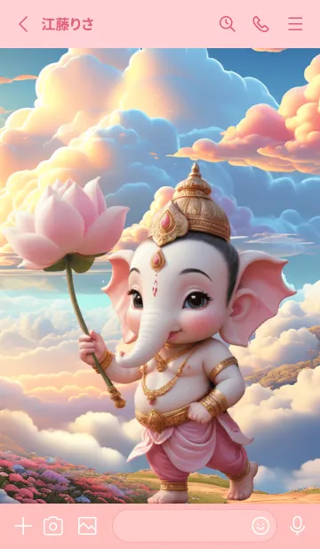 [LINE着せ替え] Ganesha Money Money Theme (JP)の画像2