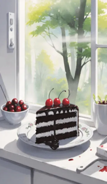 [LINE着せ替え] チョコレートケーキ 2nd 6の画像1