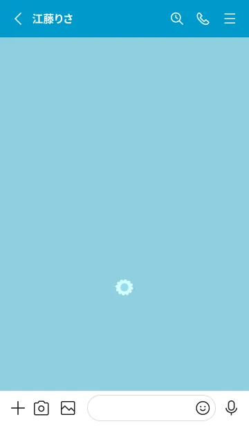 [LINE着せ替え] ミニ フラワー __128の画像2