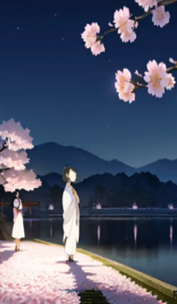 [LINE着せ替え] 桜花爛漫 #CXSbD013。の画像1