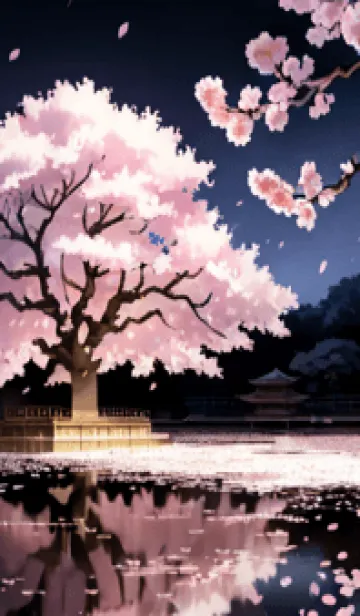 [LINE着せ替え] 桜花爛漫 #CXSbD011。の画像1