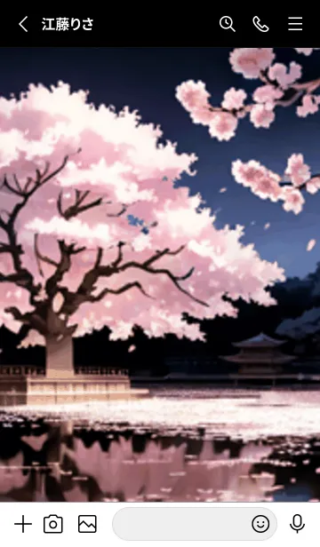 [LINE着せ替え] 桜花爛漫 #CXSbD011。の画像2