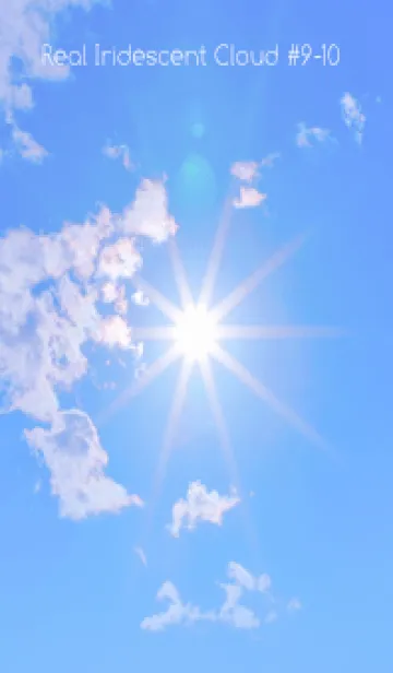 [LINE着せ替え] Real Iridescent cloud #9-10の画像1