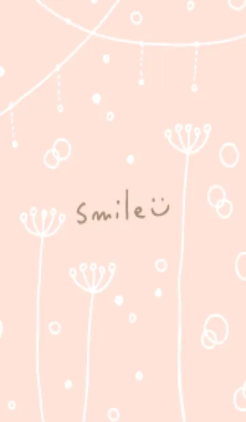 [LINE着せ替え] シンプルかわいい白い花15の画像1