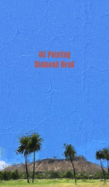 [LINE着せ替え] Oil Painting Diamond Head 24の画像1