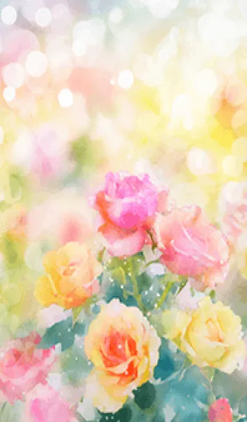 [LINE着せ替え] 薔薇(バラ)の花の着せかえ(R2880)の画像1