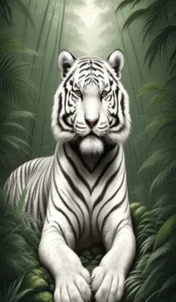 [LINE着せ替え] 森林のトラ JN5sの画像1