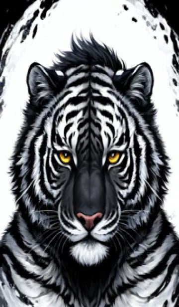 [LINE着せ替え] 森林のトラ aCr3の画像1