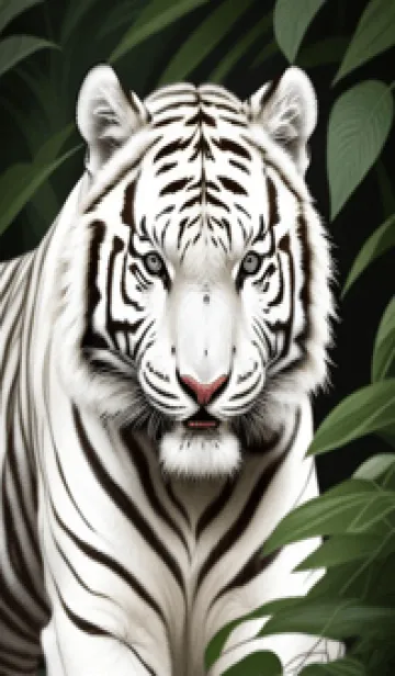 [LINE着せ替え] 森林のトラ ABffの画像1