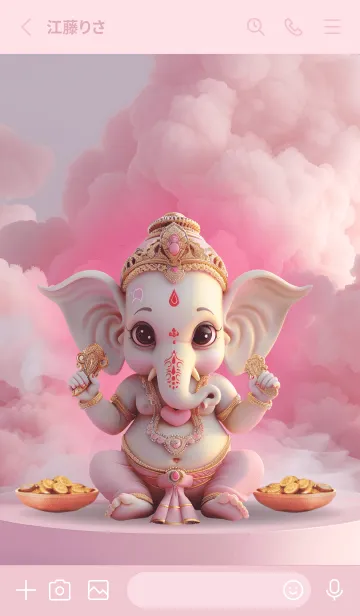 [LINE着せ替え] Ganesha, get rich, pay off debt(JP)の画像2