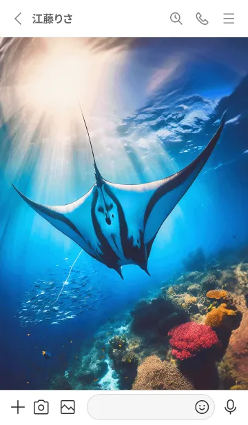 [LINE着せ替え] Fantasy tale of the sea15_JPの画像2