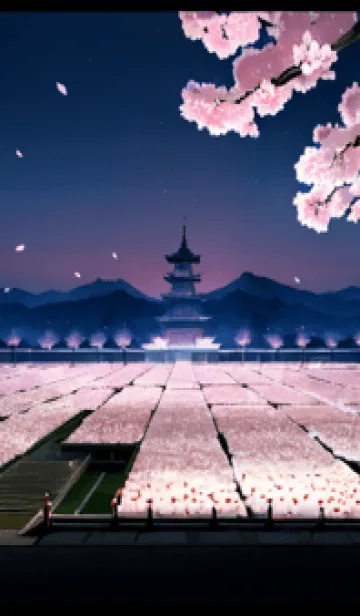 [LINE着せ替え] 桜花爛漫 #CXSbD017。の画像1