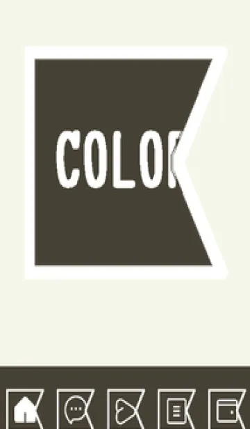 [LINE着せ替え] green color O103の画像1