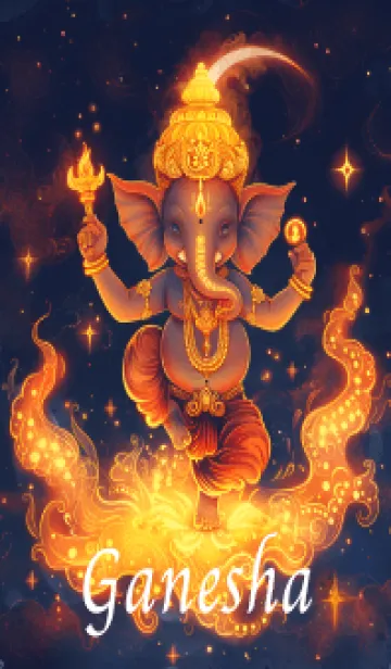 [LINE着せ替え] Ganesha, rich luck, wealth(JP)の画像1