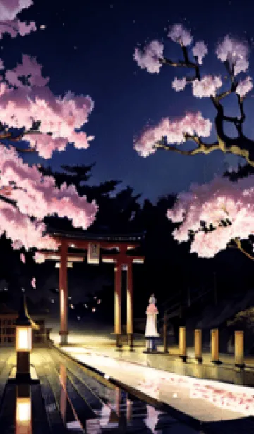 [LINE着せ替え] 桜花爛漫 #CXSbD015。の画像1