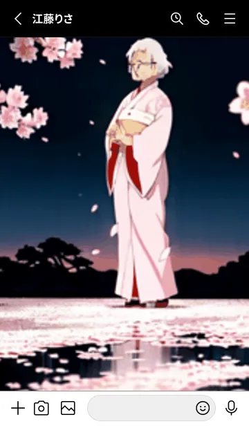 [LINE着せ替え] 桜花爛漫 #CYKE013。の画像2