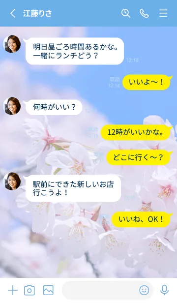 [LINE着せ替え] SakuraPhoto 81 Not AIの画像3