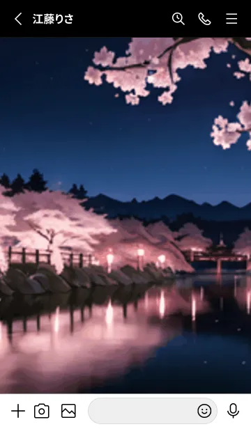 [LINE着せ替え] 桜花爛漫 #CYKE011。の画像2