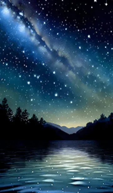 [LINE着せ替え] 穏やかな夜景の着せかえ/965の画像1