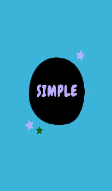 [LINE着せ替え] シンプル カラー スター 199の画像1