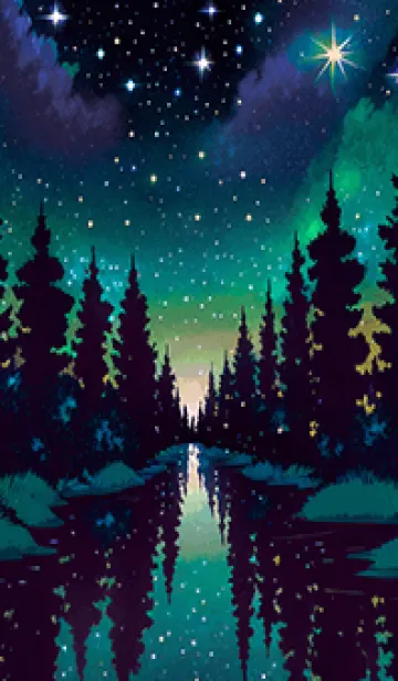 [LINE着せ替え] 穏やかな夜景の着せかえ/981の画像1