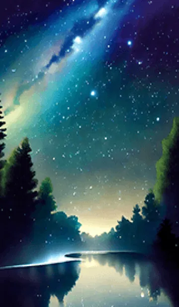 [LINE着せ替え] 穏やかな夜景の着せかえ/975の画像1