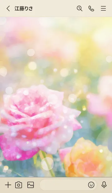 [LINE着せ替え] 薔薇(バラ)の花の着せかえ(R2899)の画像2