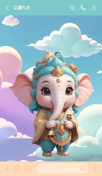 [LINE着せ替え] Ganesha Money & Rich Theme (JP)の画像2