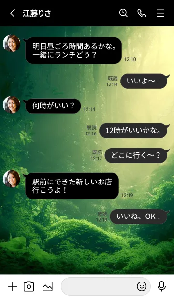 [LINE着せ替え] Beautiful Forest-HEALING- 10の画像3