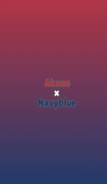 [LINE着せ替え] 茜色★紺色.TKCの画像1