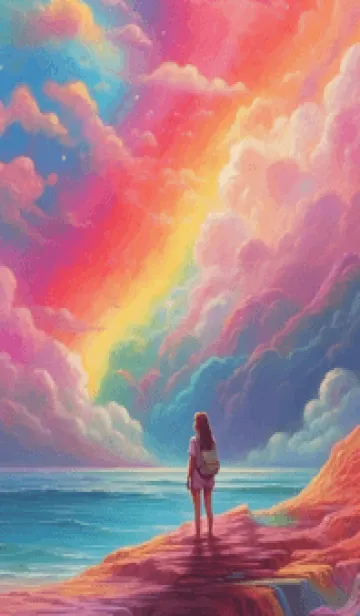 [LINE着せ替え] rainbow dawnの画像1