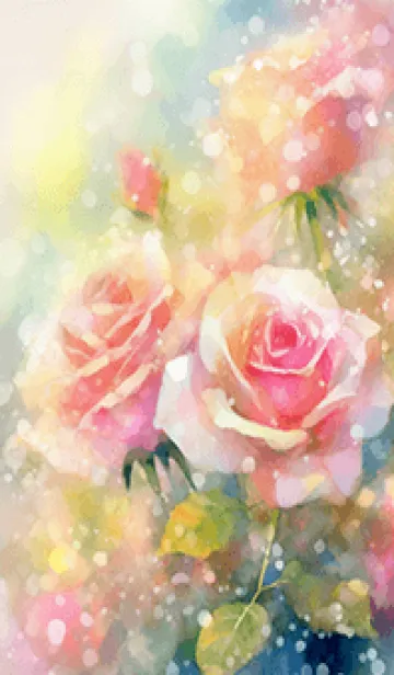 [LINE着せ替え] 薔薇(バラ)の花の着せかえ(R2911)の画像1