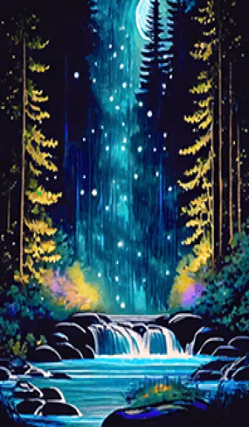 [LINE着せ替え] 穏やかな夜景の着せかえ/721の画像1