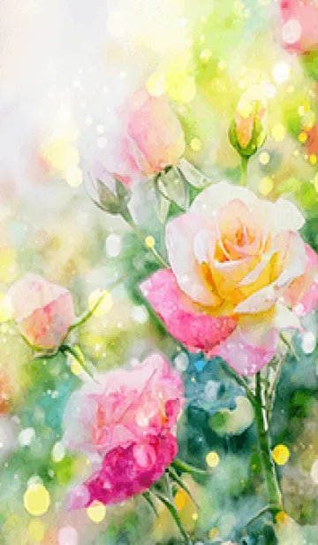 [LINE着せ替え] 薔薇(バラ)の花の着せかえ(R2921)の画像1