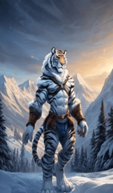 [LINE着せ替え] 勇猛な虎将 0BkHの画像1