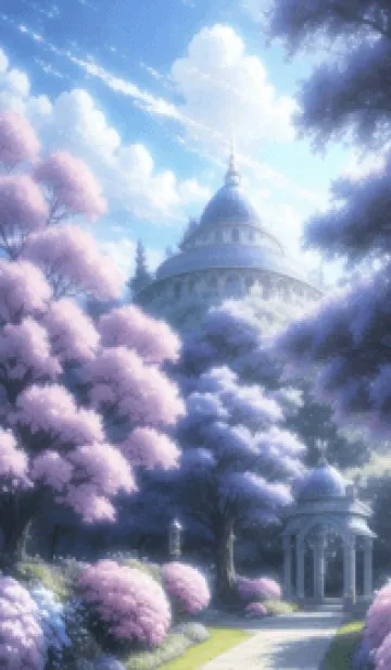 [LINE着せ替え] ロマンチックな風景 Qidvの画像1