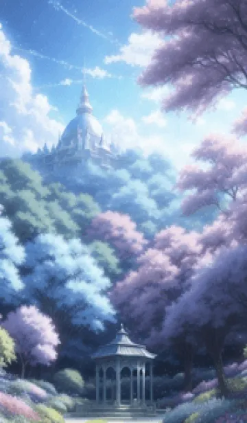 [LINE着せ替え] ロマンチックな風景 Mhbhの画像1