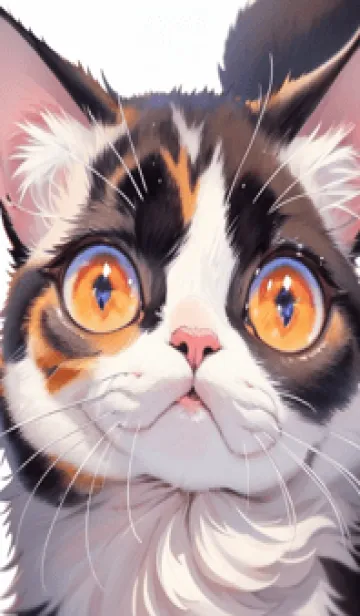 [LINE着せ替え] 夢幻の猫 lpJfの画像1