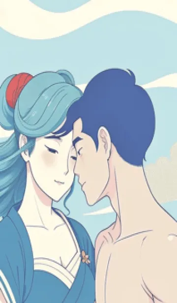 [LINE着せ替え] 甜蜜なカップル 4v9Oの画像1