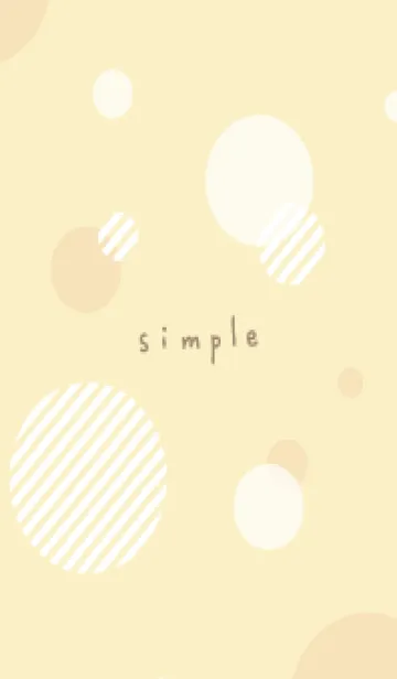 [LINE着せ替え] 丸 おしゃれ19の画像1